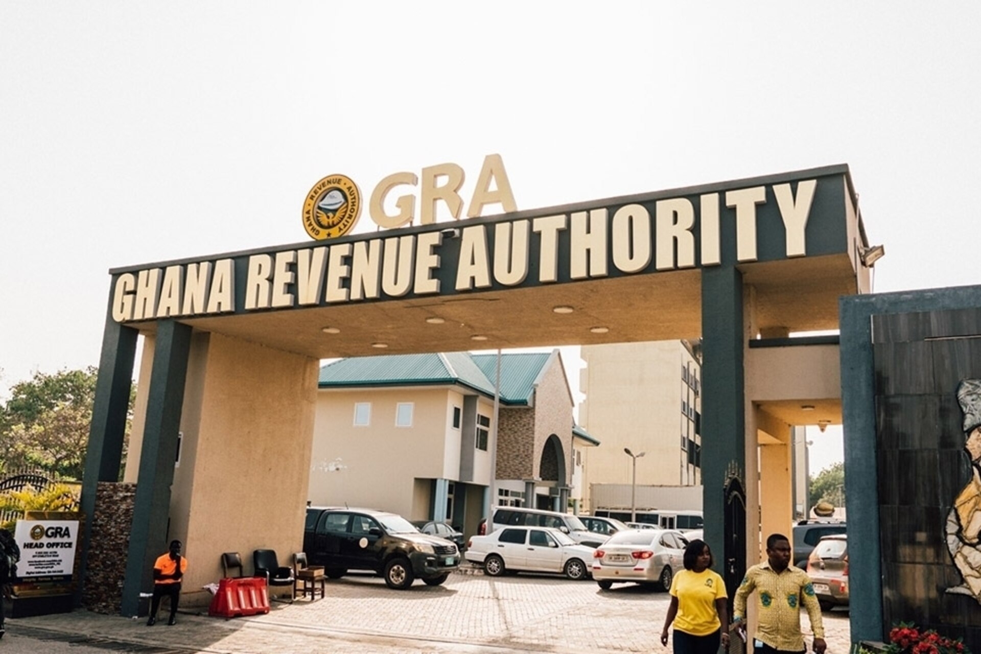 Entwicklungsländer: Der Hauptsitz der Ghana Revenue Authority in Accra
