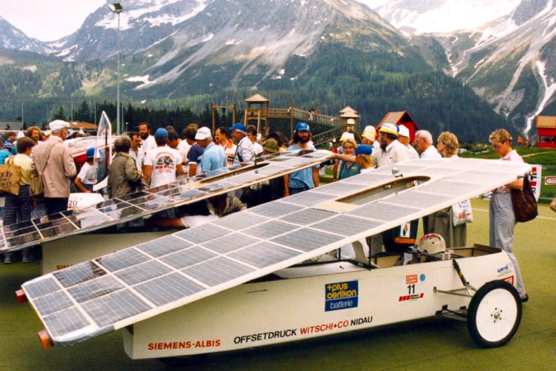 Michèle Kottelat: "Tour de Sol" var det första rallyt för soldrivna fordon