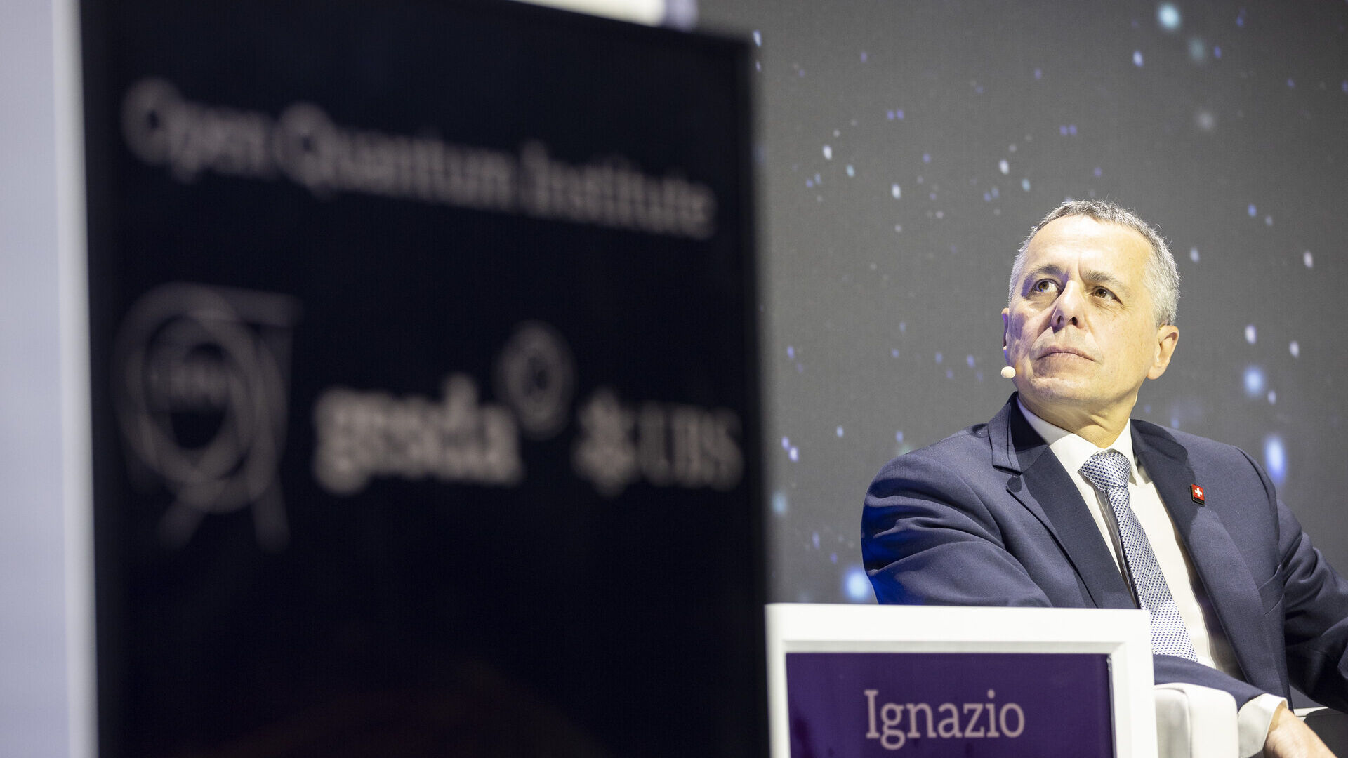 Open Quantum Institute: Ignazio Cassis (Dipartimento Federale degli Affari della Svizzera)