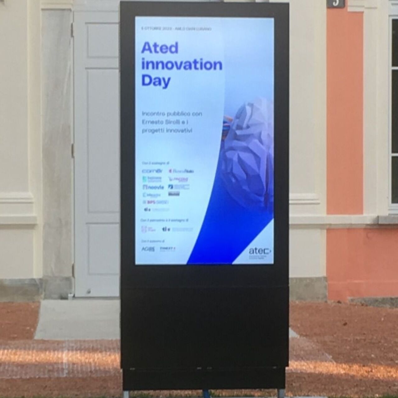 Projecten: de poster van het ATED Project Innovation Speed ​​Date