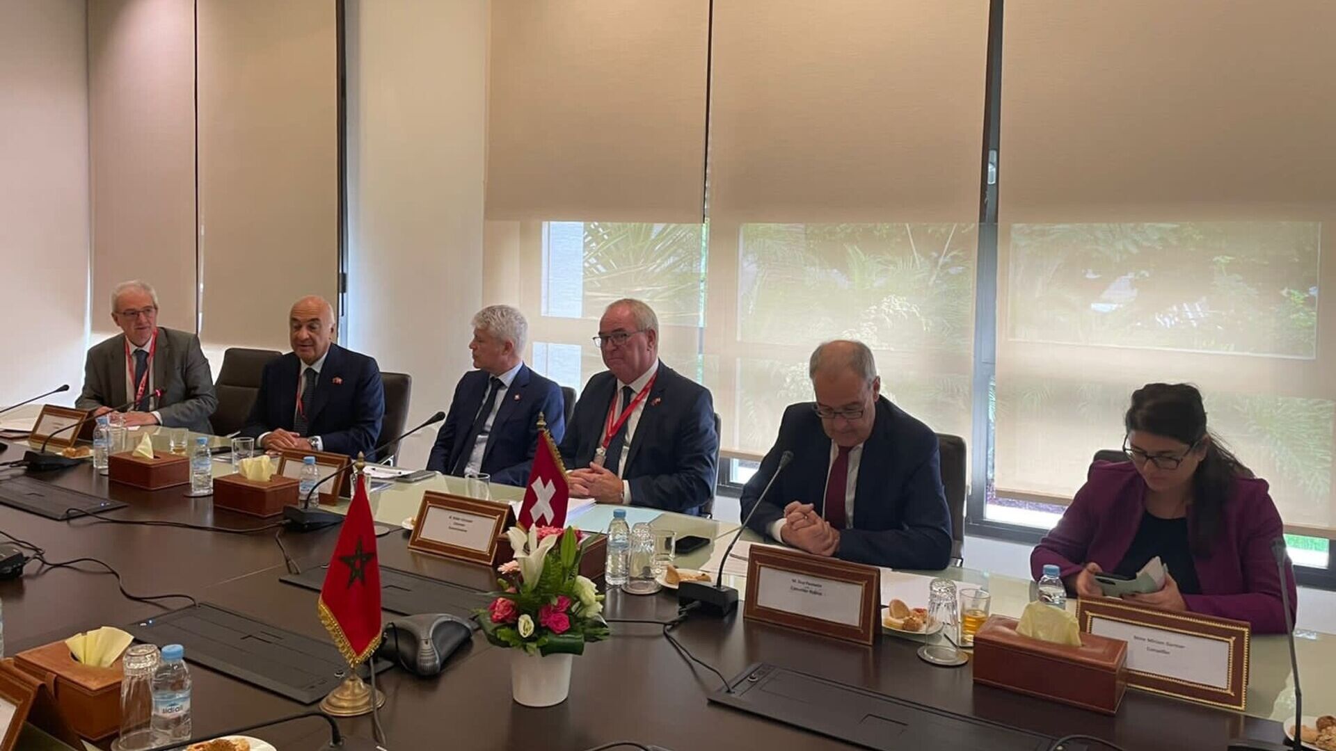 Svizzera e Marocco: la visita del Consigliere Federale Guy Parmelin e della sua delegazione nel Paese nordafricano