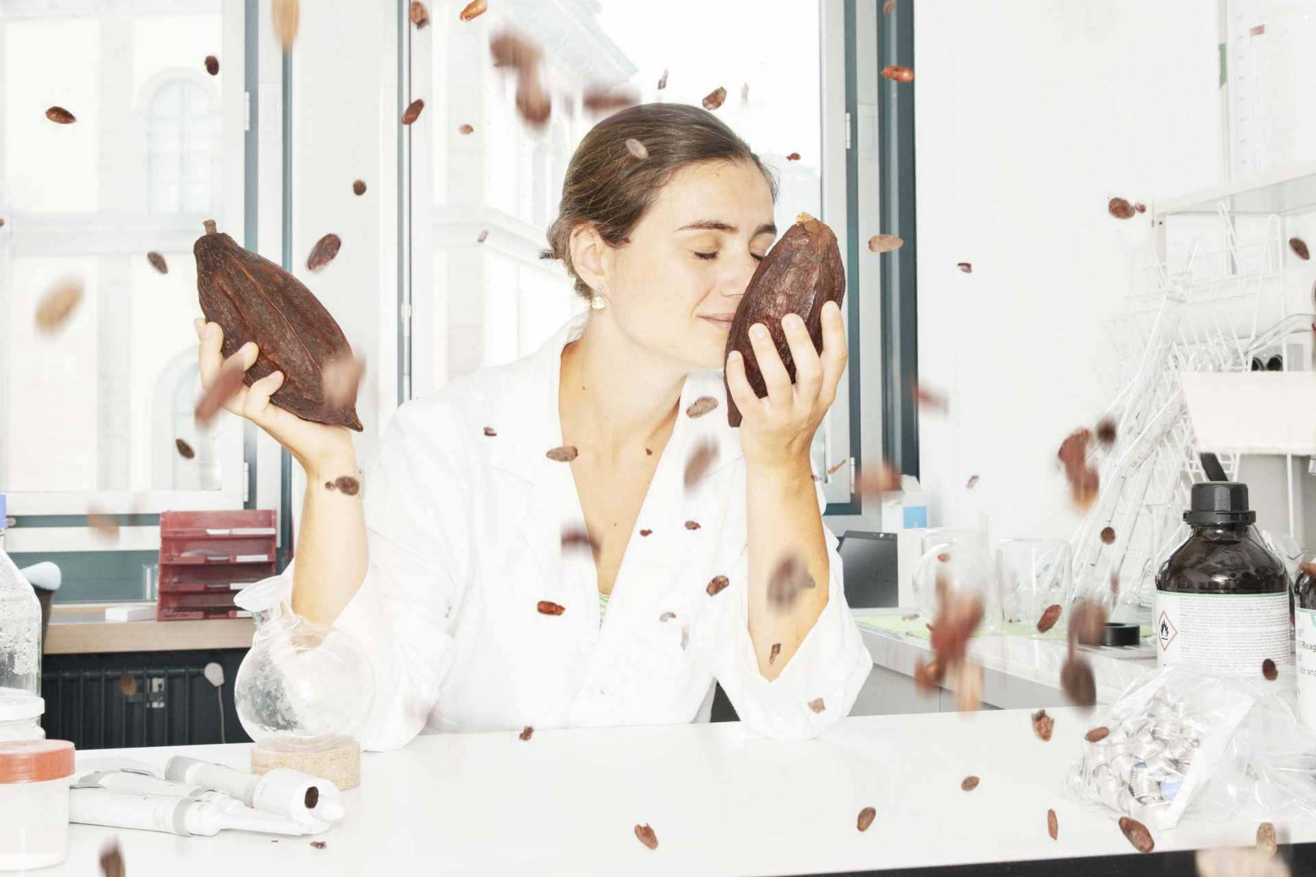 Kakaokemi: arbejder på gæring med Julie Lestang