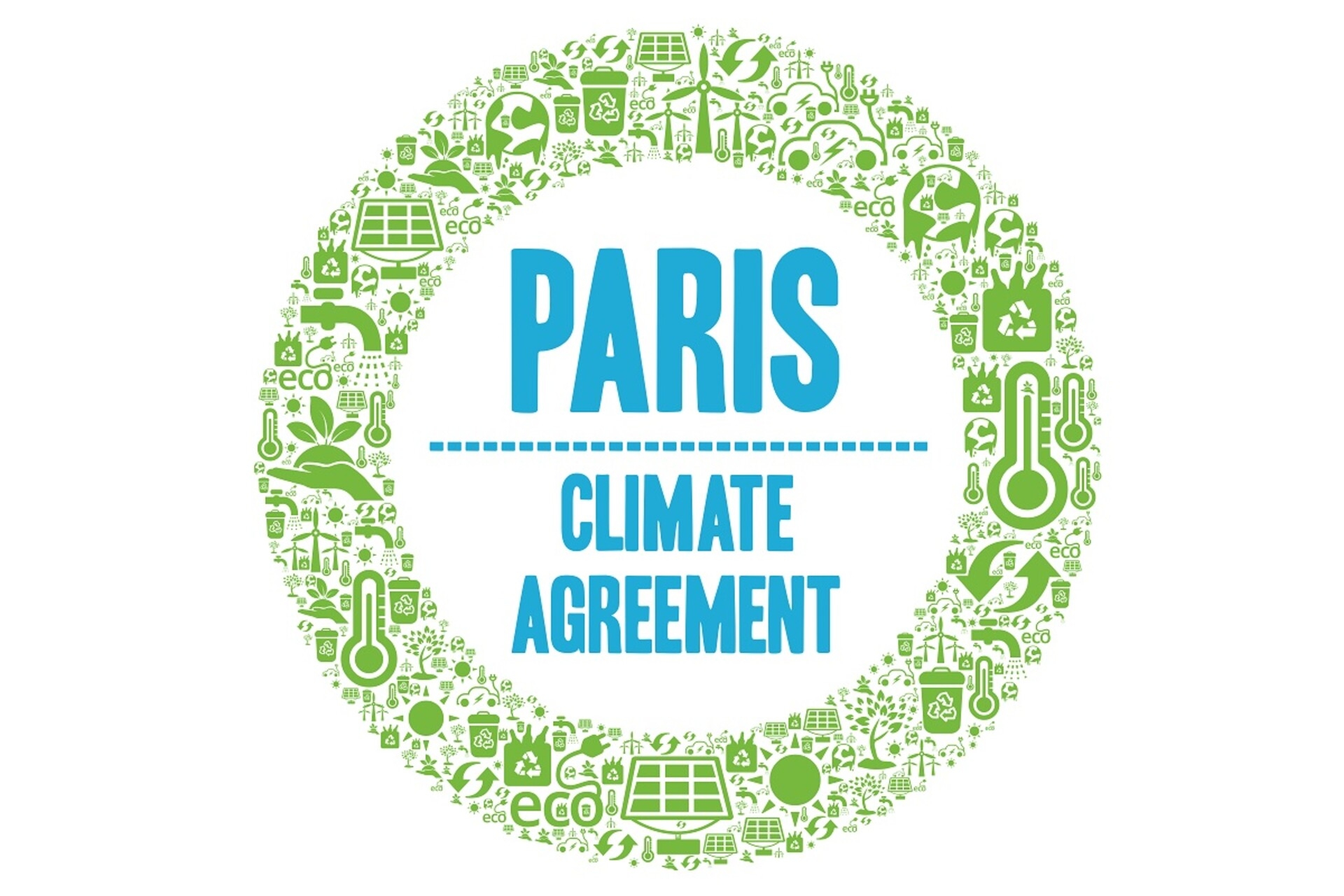 Cambiamento climatico: il logotipo dell’Accordo di Parigi sul Clima