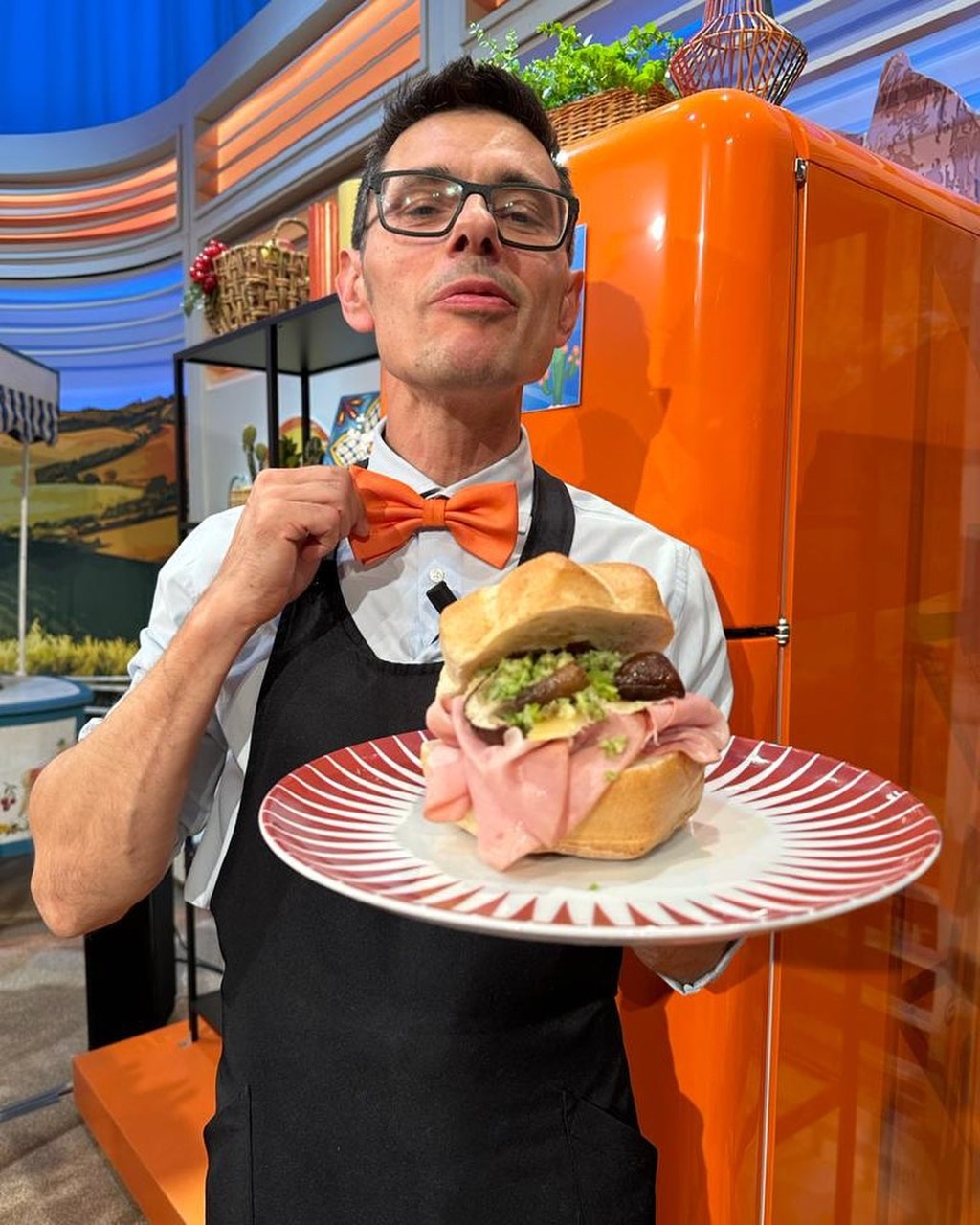 Gourmet sandwich: Daniele Reponi, dens sande opfinder, blev født i Modena den 7. november 1975