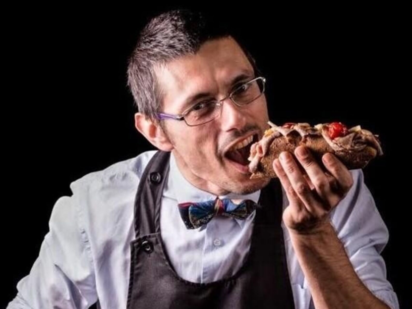 Gourmet sandwich: Modena chef/non-chef Daniele Reponi from... producer to consumer