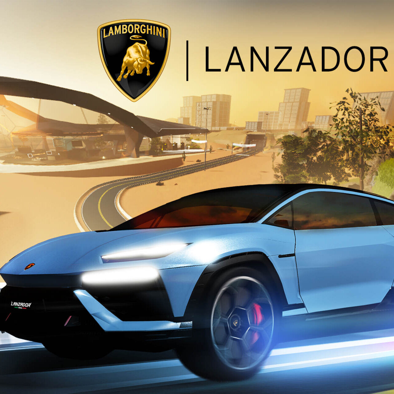 Lanzador: ລົດຊຸບເປີລົດໄຟຟ້າຂອງ Automobili Lamborghini ຢູ່ໃນ Roblox, ເປັນເວທີ 3D immersive