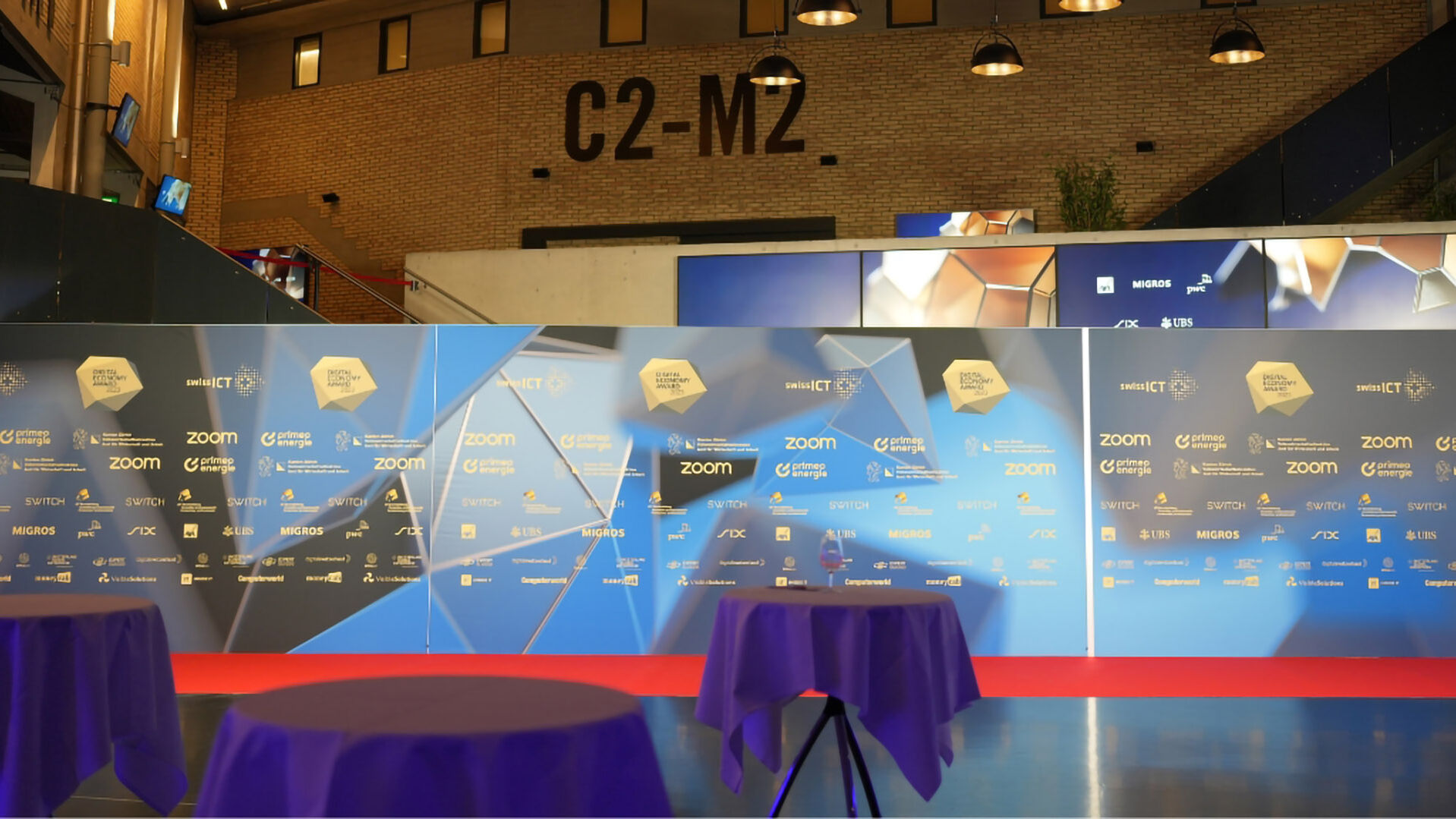 Digitālās ekonomikas balva: apbalvošanas ceremonijas fotogalerija Hallenstadion Cīrihē, Šveicē 16. gada 2023. novembrī