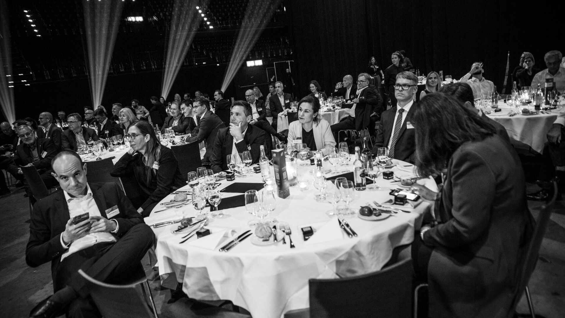 Թվային տնտեսության մրցանակ. մրցանակաբաշխության լուսանկարների պատկերասրահը Ցյուրիխի Hallenstadion-ում, Շվեյցարիայում, 16 նոյեմբերի 2023 թ.
