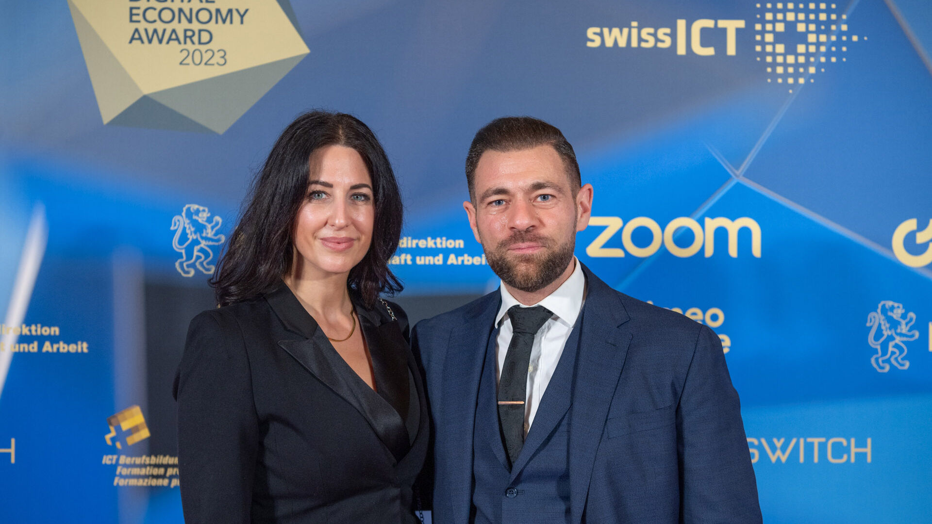 Digital Economy Award: fotogalleriet fra prisuddelingen på Hallenstadion i Zürich i Schweiz den 16. november 2023