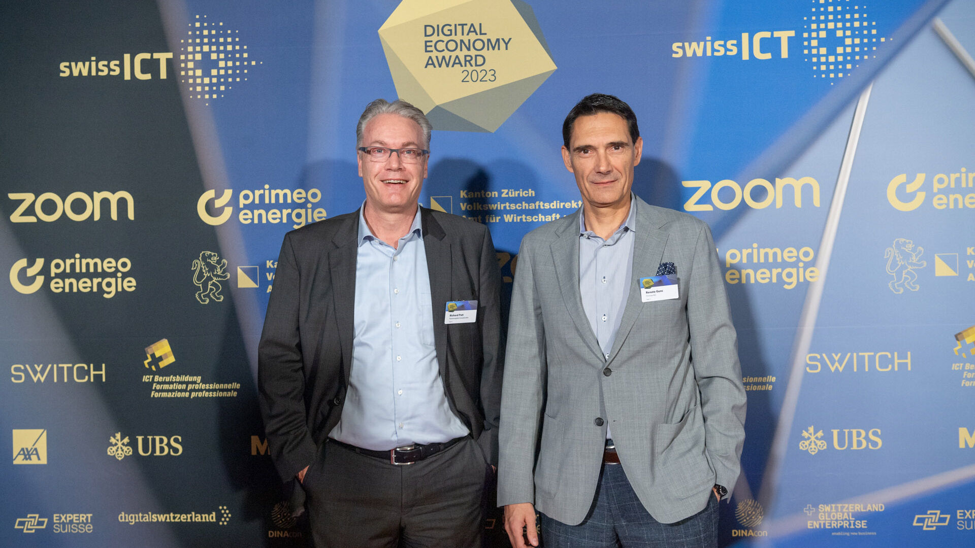 Cena za digitálnu ekonomiku: fotogaléria z odovzdávania cien na Hallenstadion v Zürichu vo Švajčiarsku 16. novembra 2023