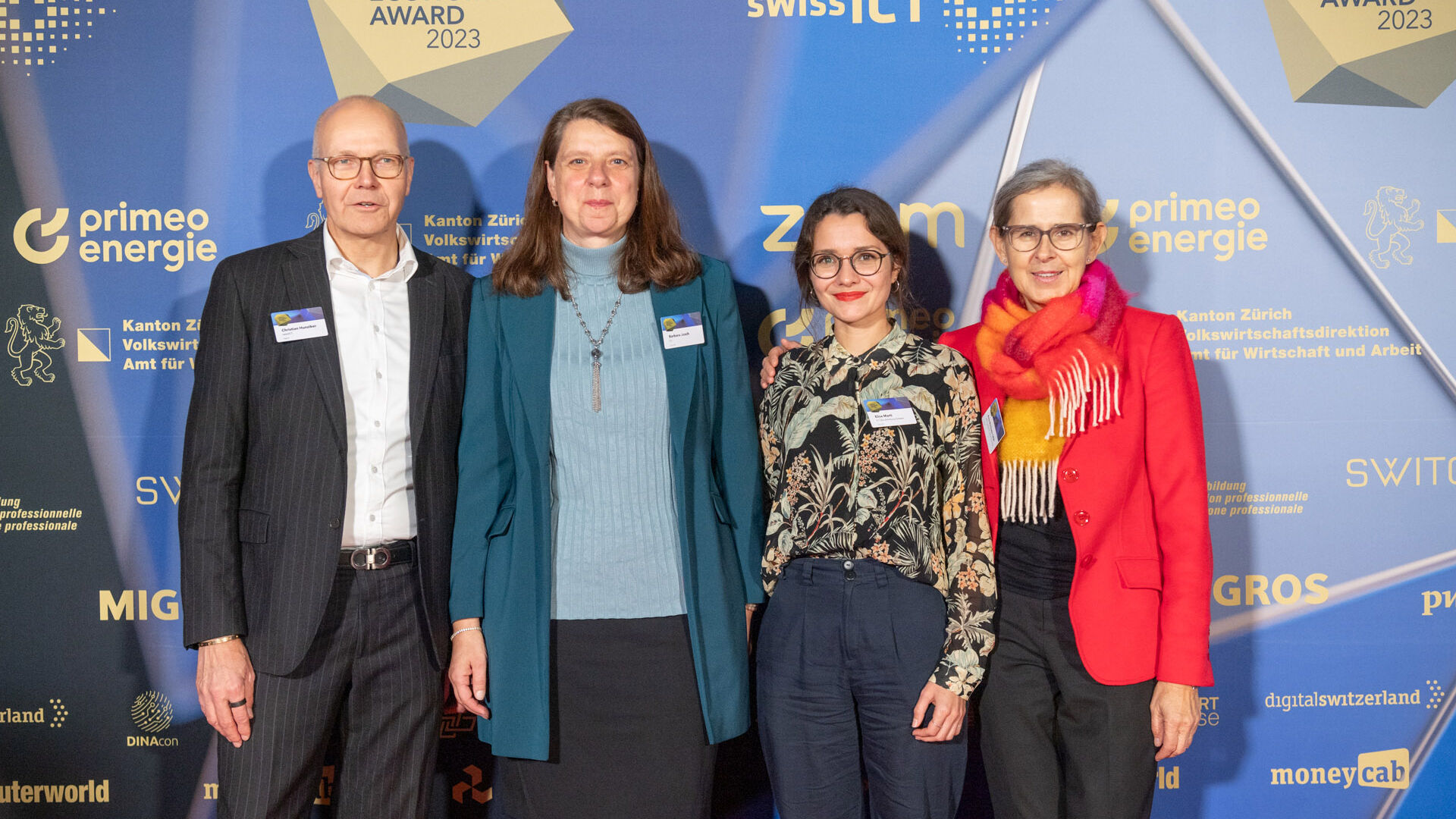 Digital Economy Award: die Fotogalerie der Preisverleihung im Hallenstadion in Zürich in der Schweiz am 16. November 2023