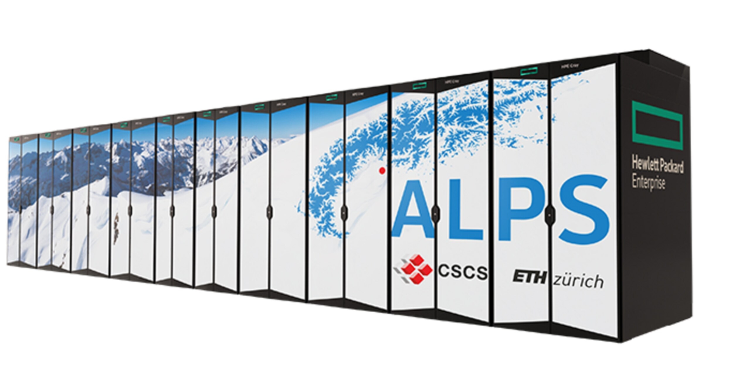 AI: Alpský superpočítač Národního superpočítačového centra (CSCS) v Luganu