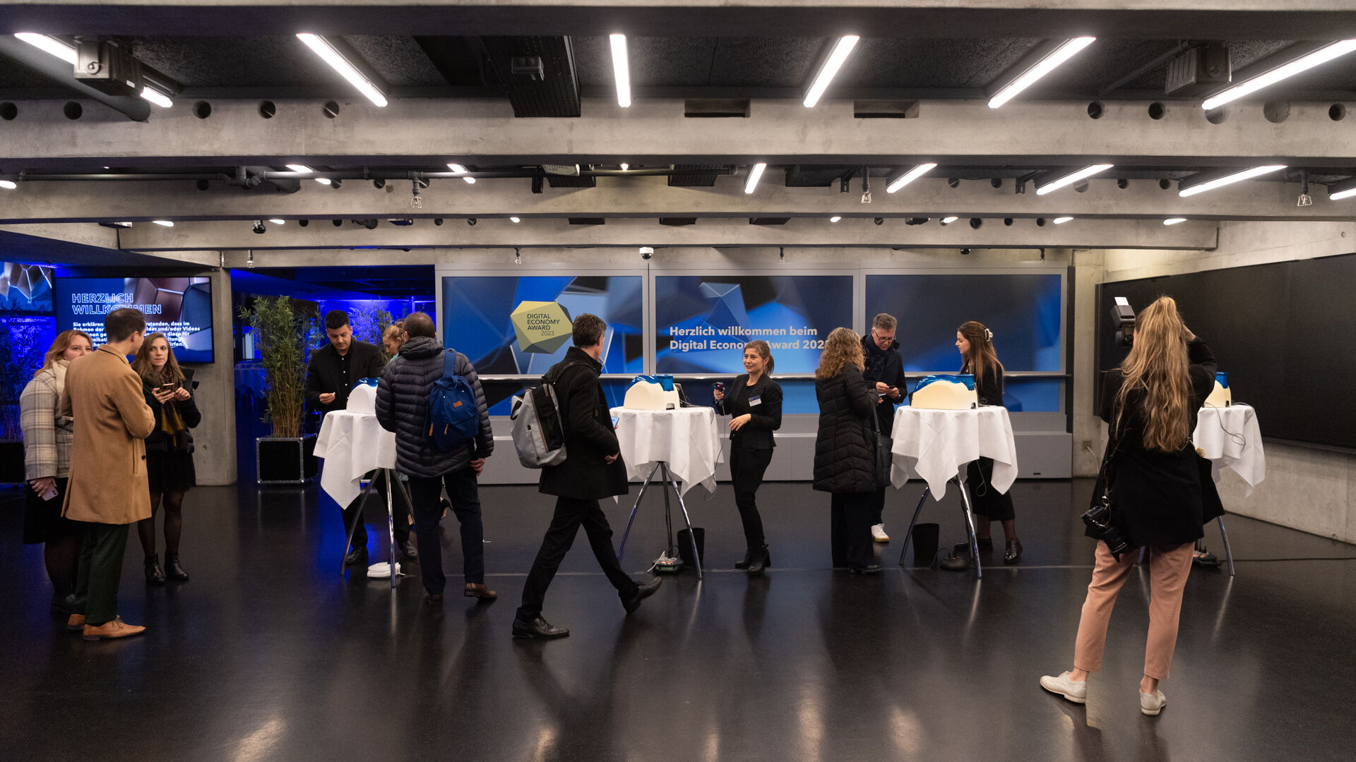 Digital Economy Award: utdelningen av 2023 års utmärkelser ägde rum på Hallenstadion i Zürich, Schweiz den 16 november
