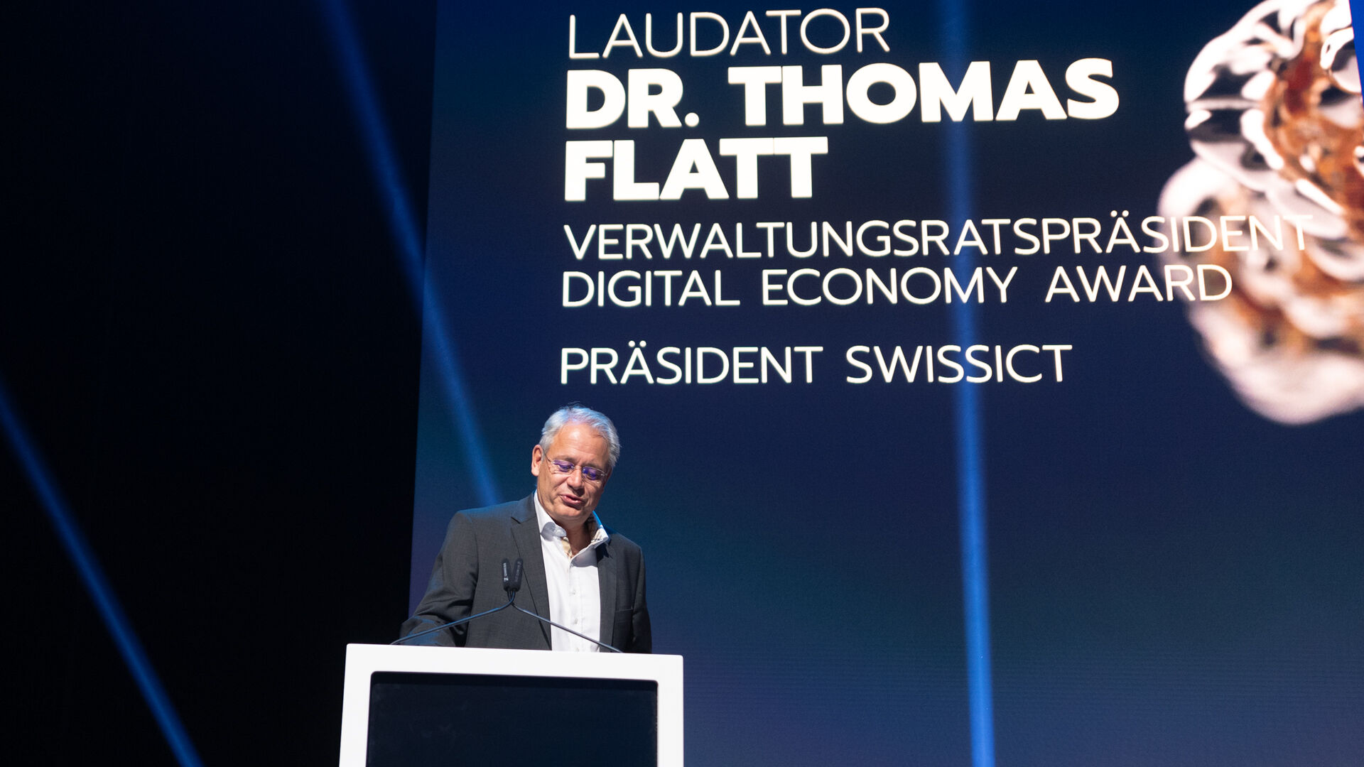 Digital Economy Award: Overrækkelsen af ​​2023-priserne fandt sted på Hallenstadion i Zürich, Schweiz den 16. november