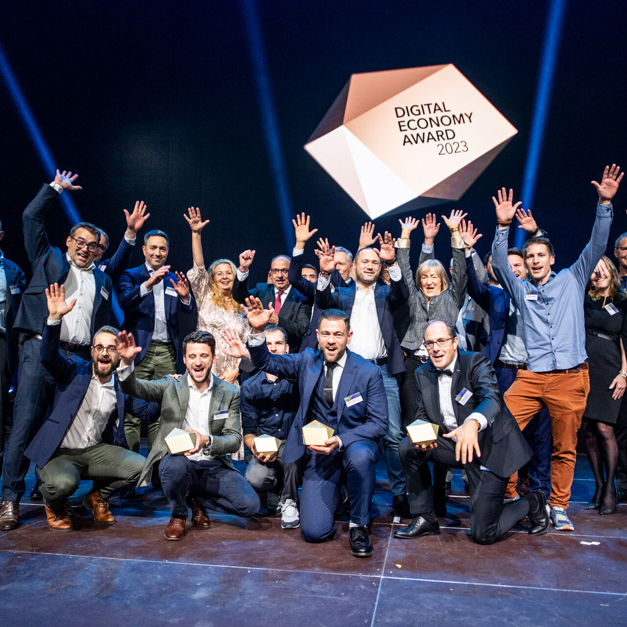 Digital Economy Award: la consegna dei riconoscimenti 2023 si è svolta all'Hallenstadion di Zurigo in Svizzera il 16 novembre