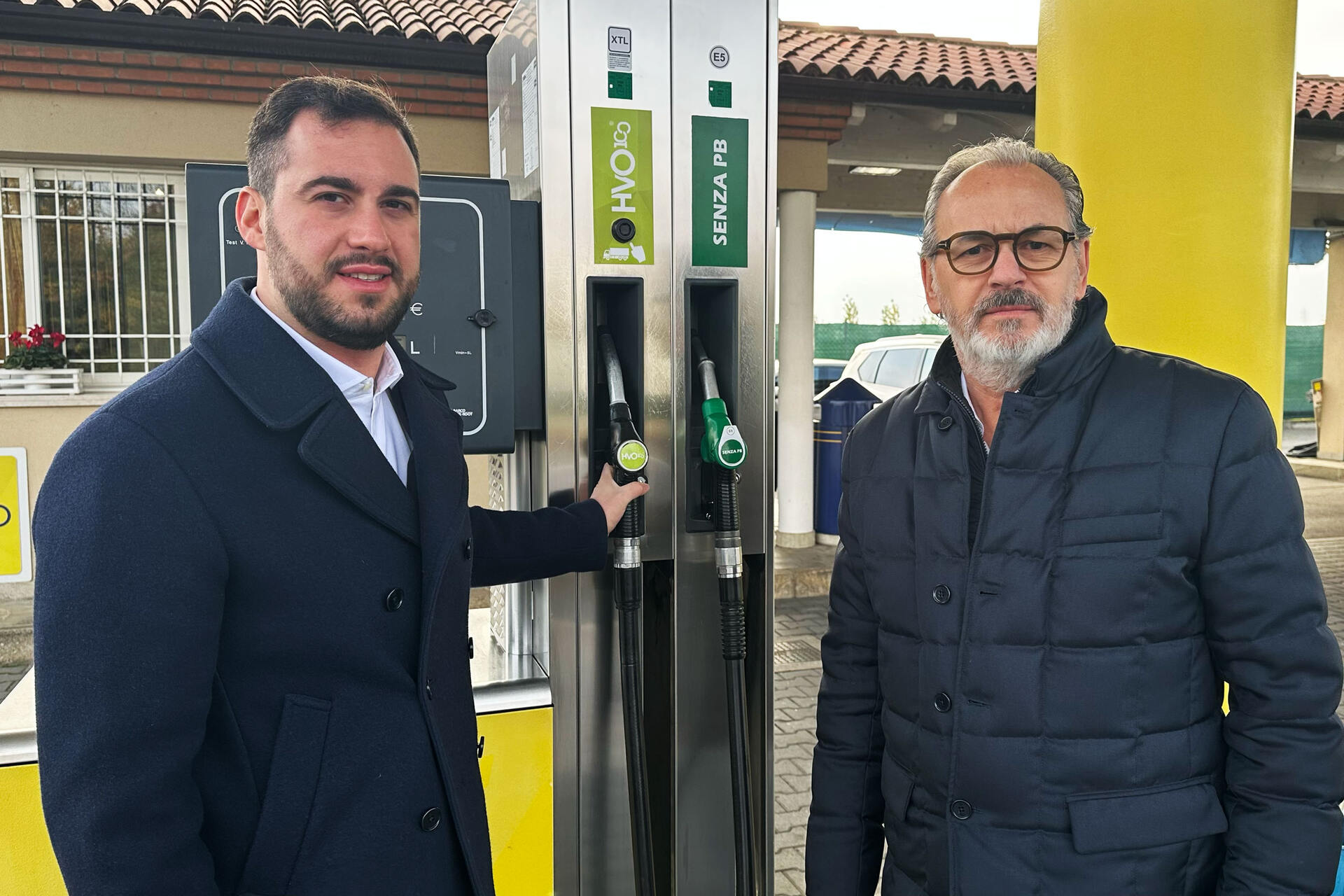 Biodiesel: Nicola Cavatton og Luca Cavatton er henholdsvis administrerende direktør og sjef for HVO100 i Costantin Spa