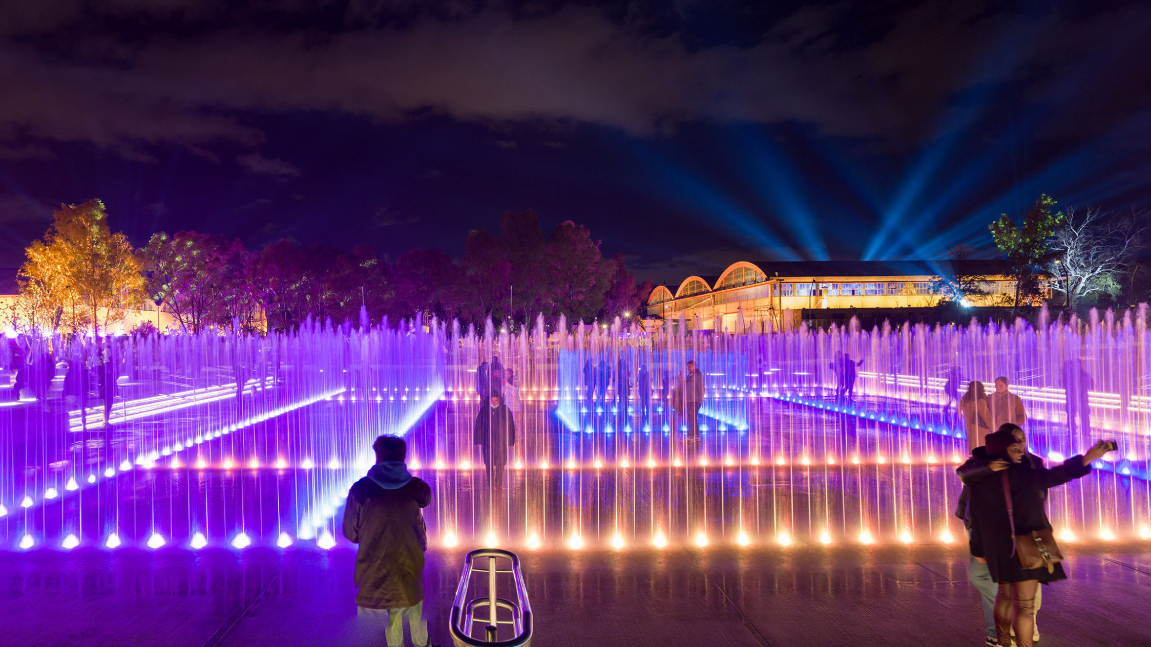 Greece: Artist's image of the water labyrinth at The Ellinikon Experience Park in Athens, Greece
