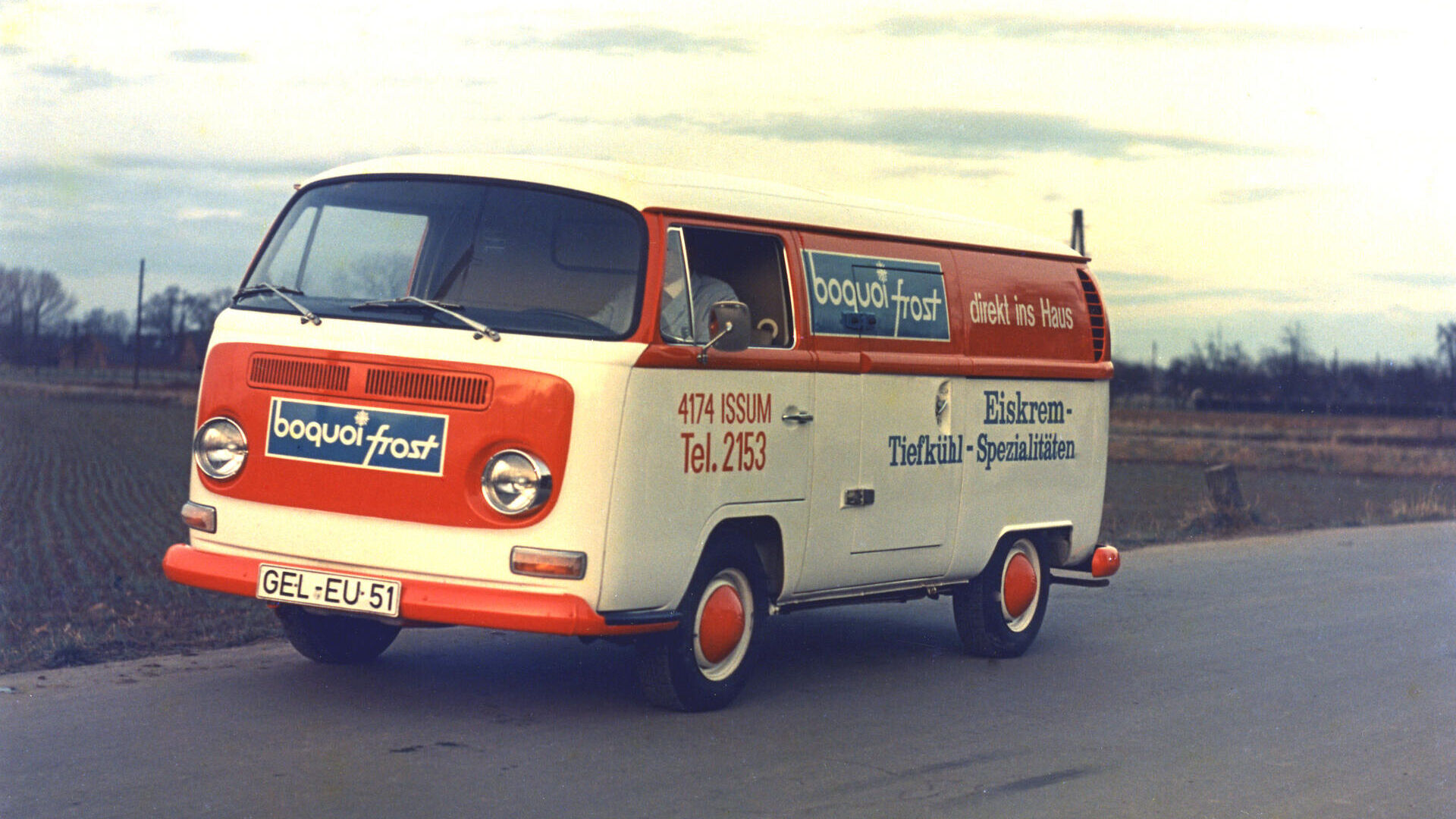 Surgelazione: un veicolo di vendita bofrost del 1969