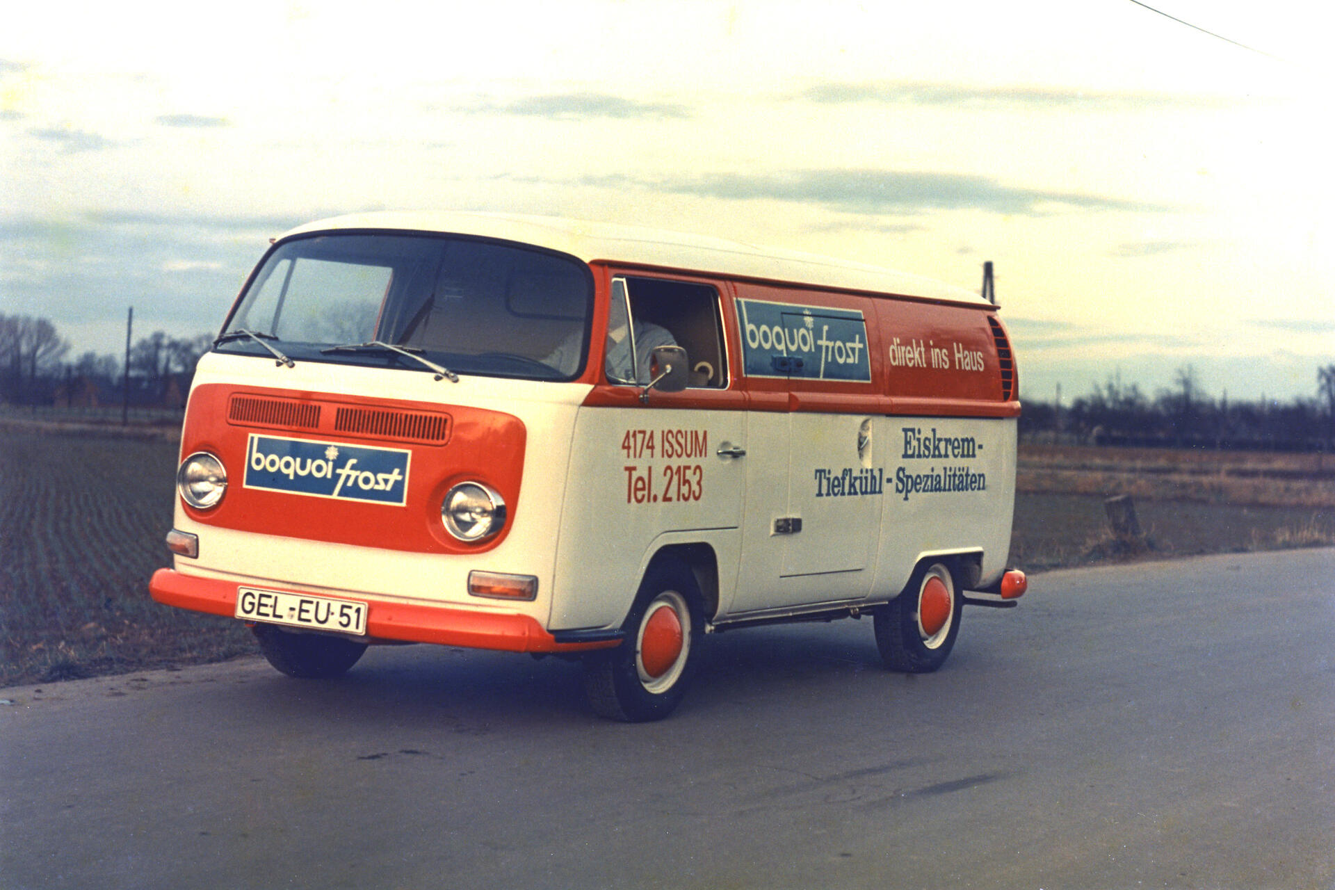 Surgelazione: un veicolo di vendita bofrost del 1969