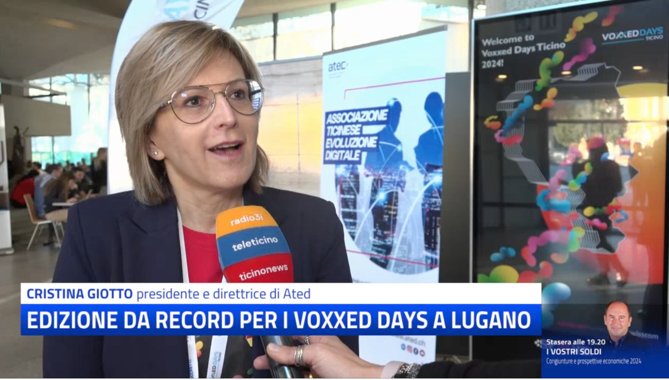 „Voxxed Days Ticino“: 2024 m. USI-SUPSI Rytų universiteto miestelyje Lugane dalyvavo 400 dalyvių ir pranešėjų iš septynių skirtingų šalių.