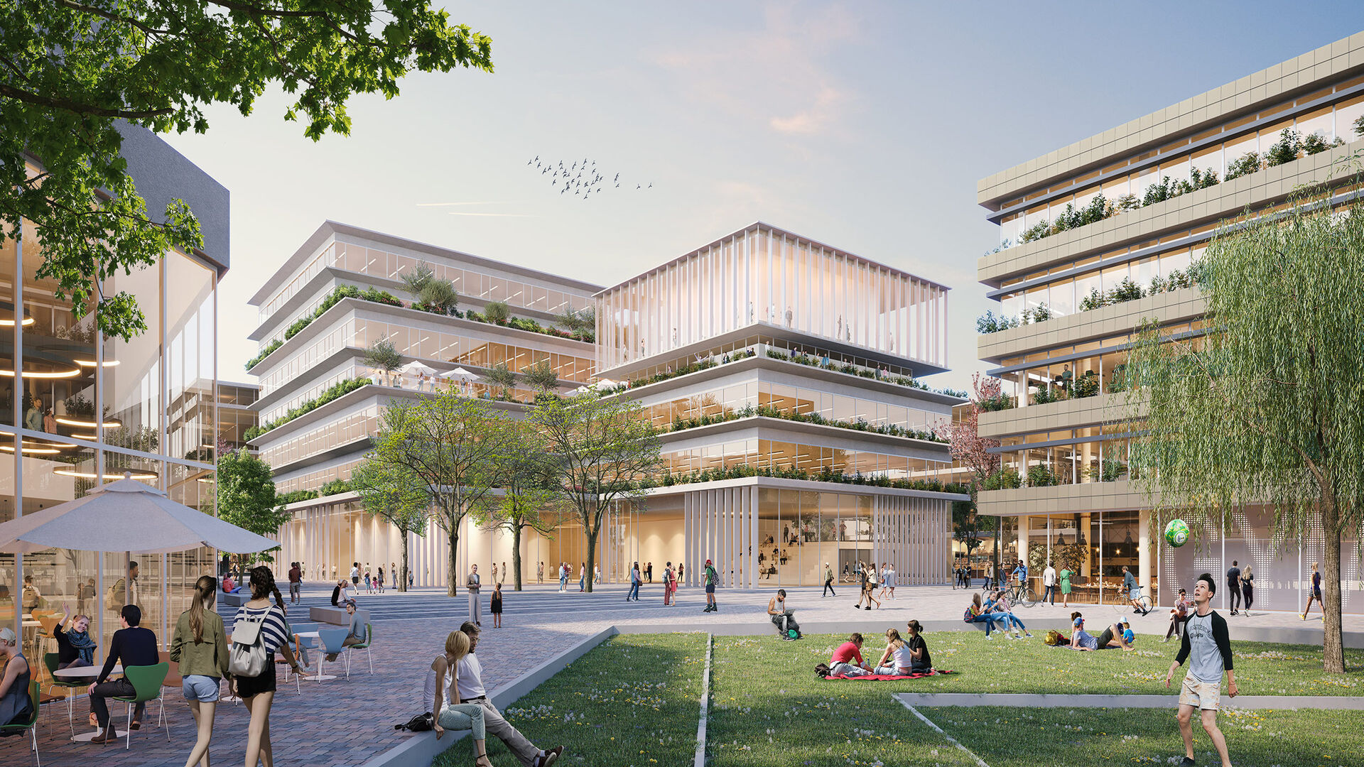 Politeknik Zurich: kampus Heilbronn masa depan