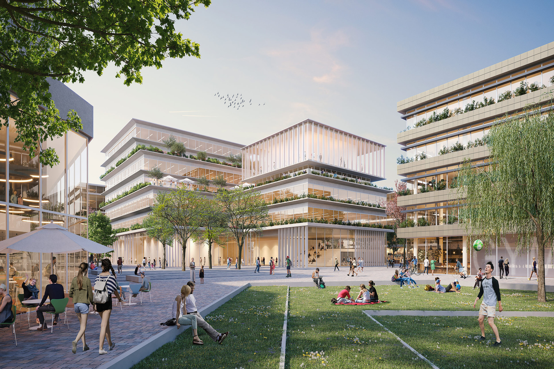 Zurich Polytechnic: le futur campus de Heilbronn