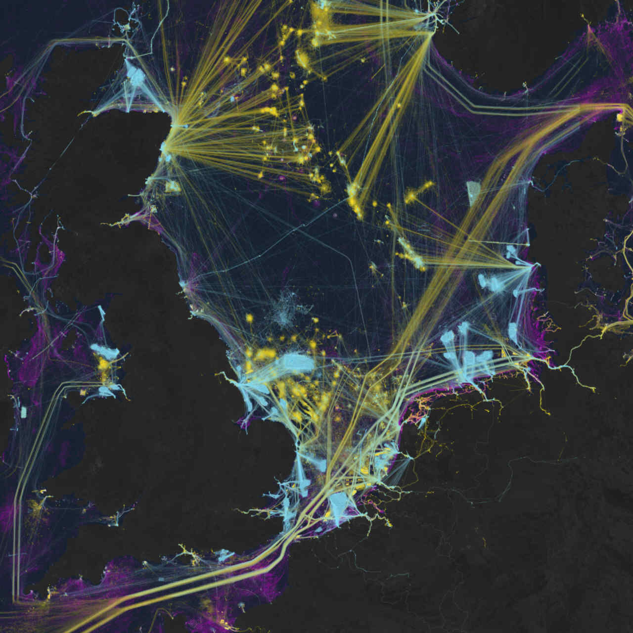 Blue Economy: la prima mappa globale del traffico marittimo e dell’industria offshore