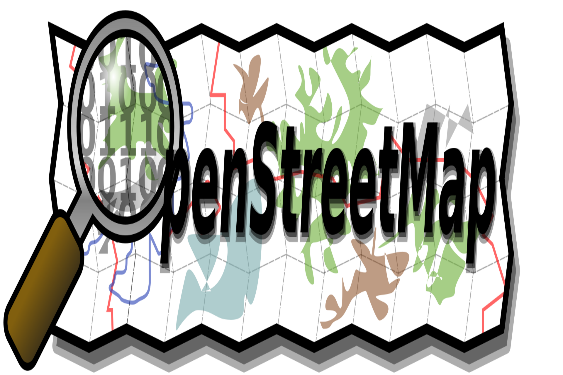 Bendruomenė ir minia: OpenStreetMap logotipas