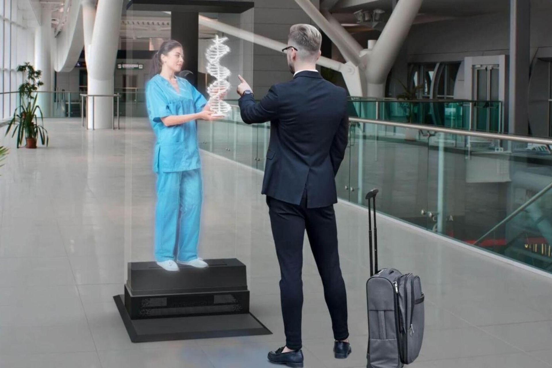 Hologram: berkat avatar dan teknologi AI, demokratisasi akses terhadap layanan medis dapat dibayangkan