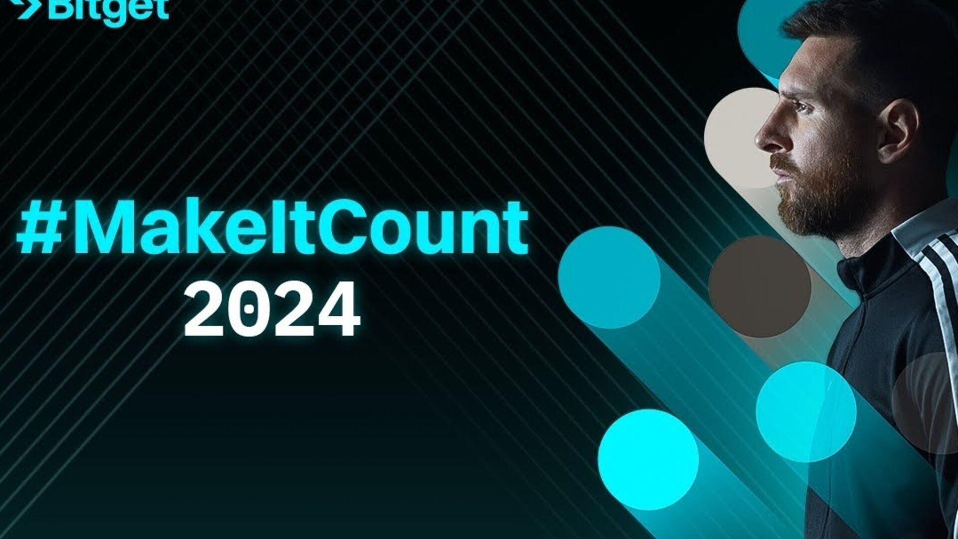 Lionel Messi: elokuva #MakeItCount 2024 symboloi kryptopörssin Bitgetin ja argentiinalaisen jalkapalloilijan yhteisiä perusarvoja