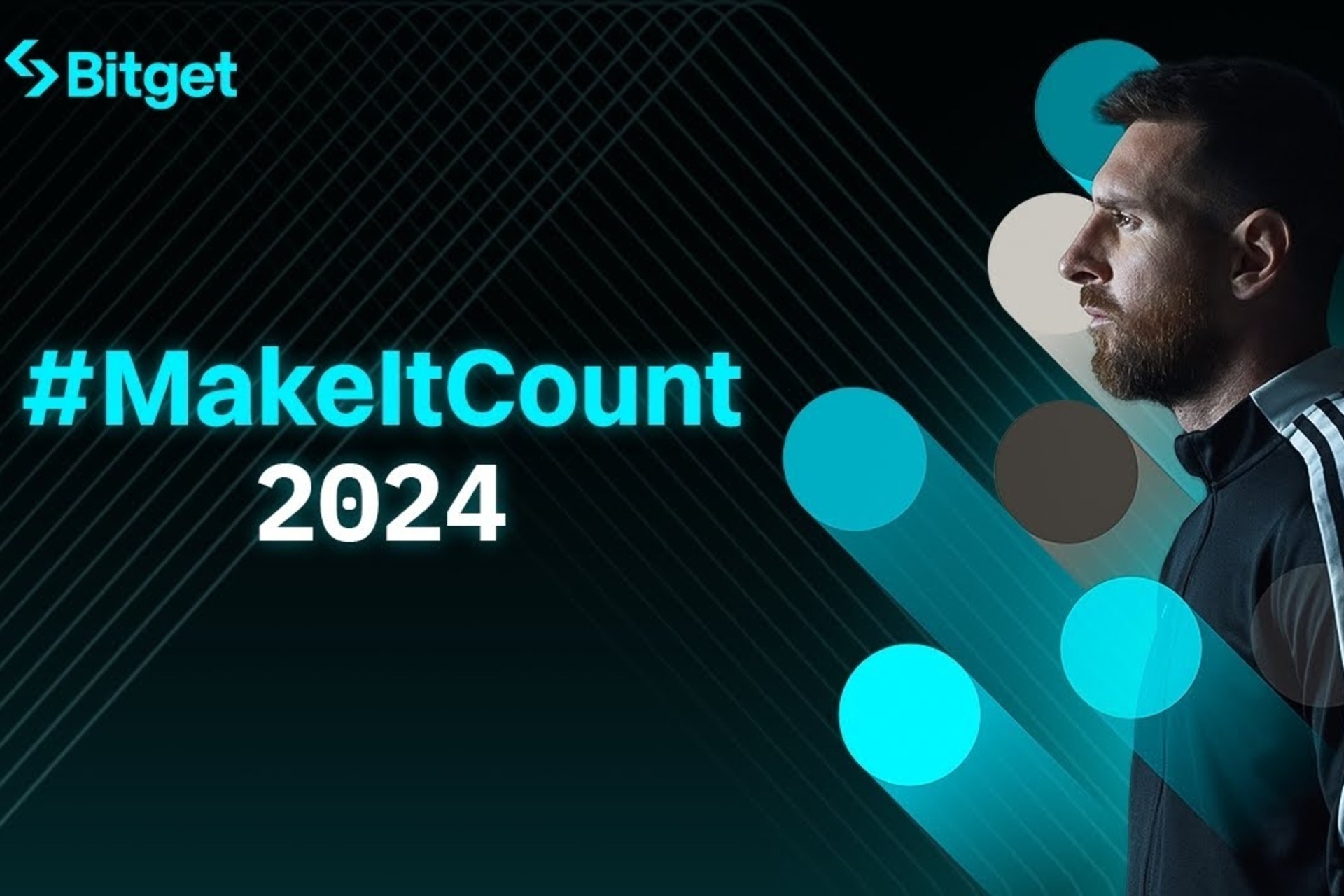 Lionels Mesi: filma #MakeItCount 2024 simbolizē pamatvērtības, kas ir kopīgas kriptovalūtu biržai Bitget un Argentīnas futbolistam