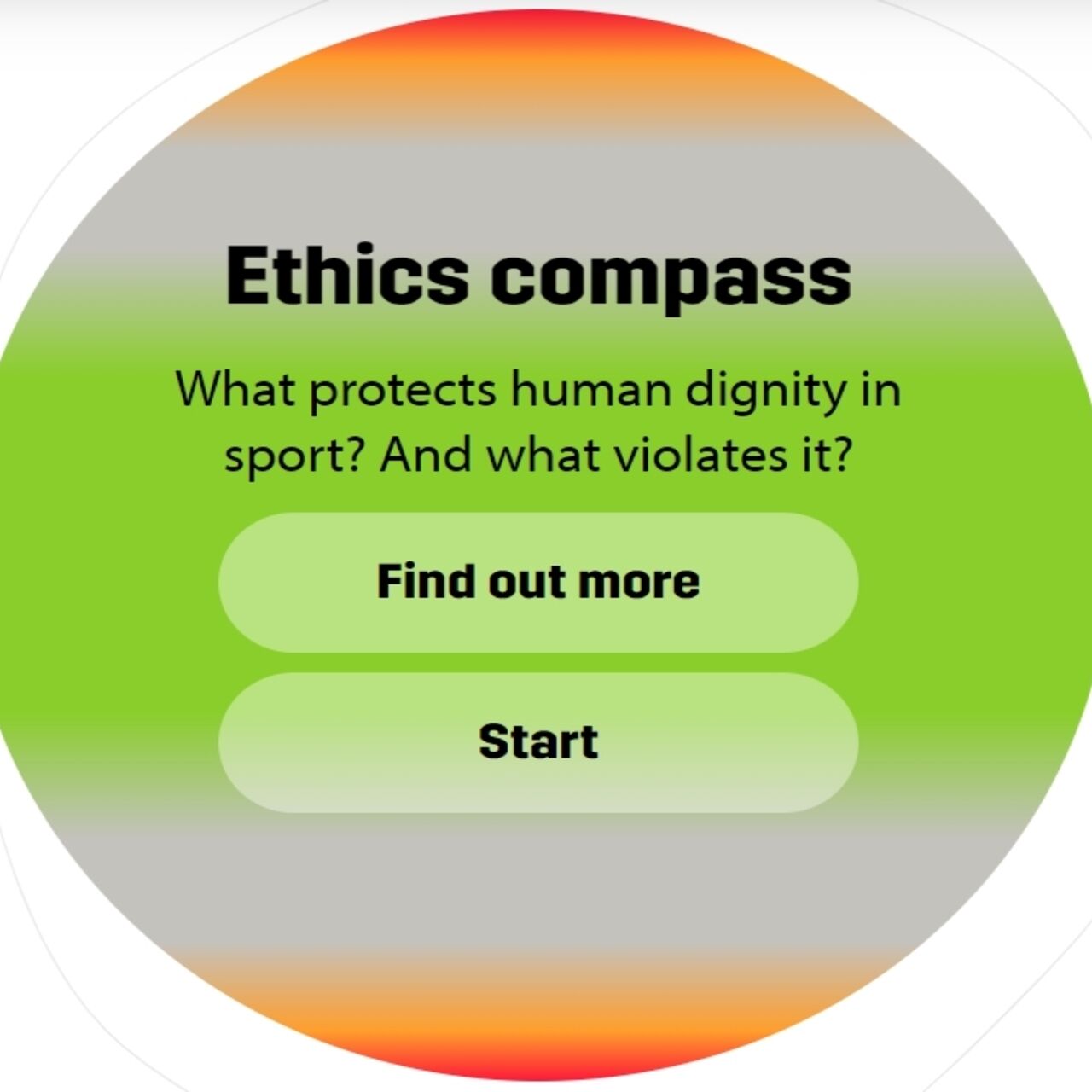 Den digitala etiska kompassen är en hörnsten i projektet