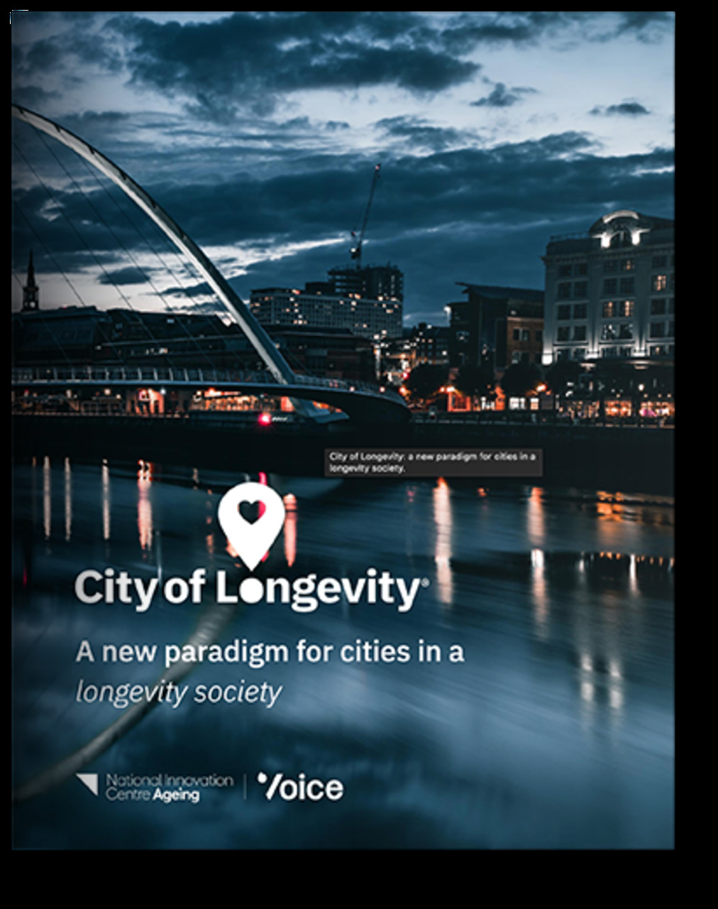 Město dlouhověkosti: brožura prezentace projektu