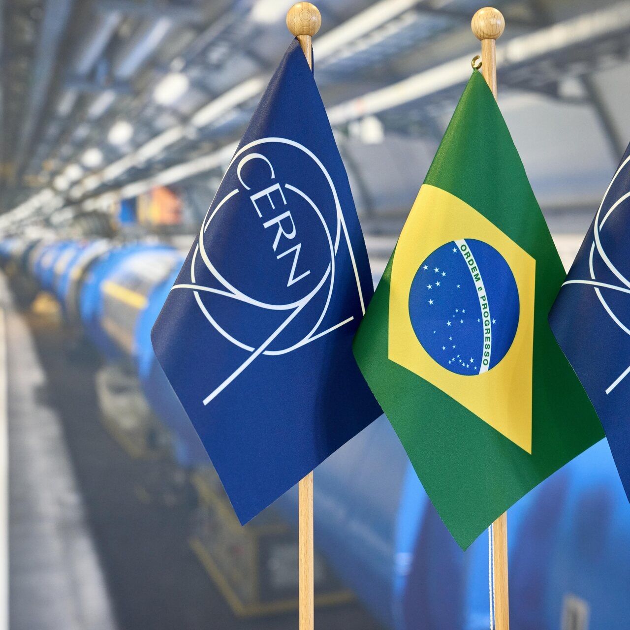 Brasil: O Brasil é um estado membro associado do CERN desde 13 de março de 2024
