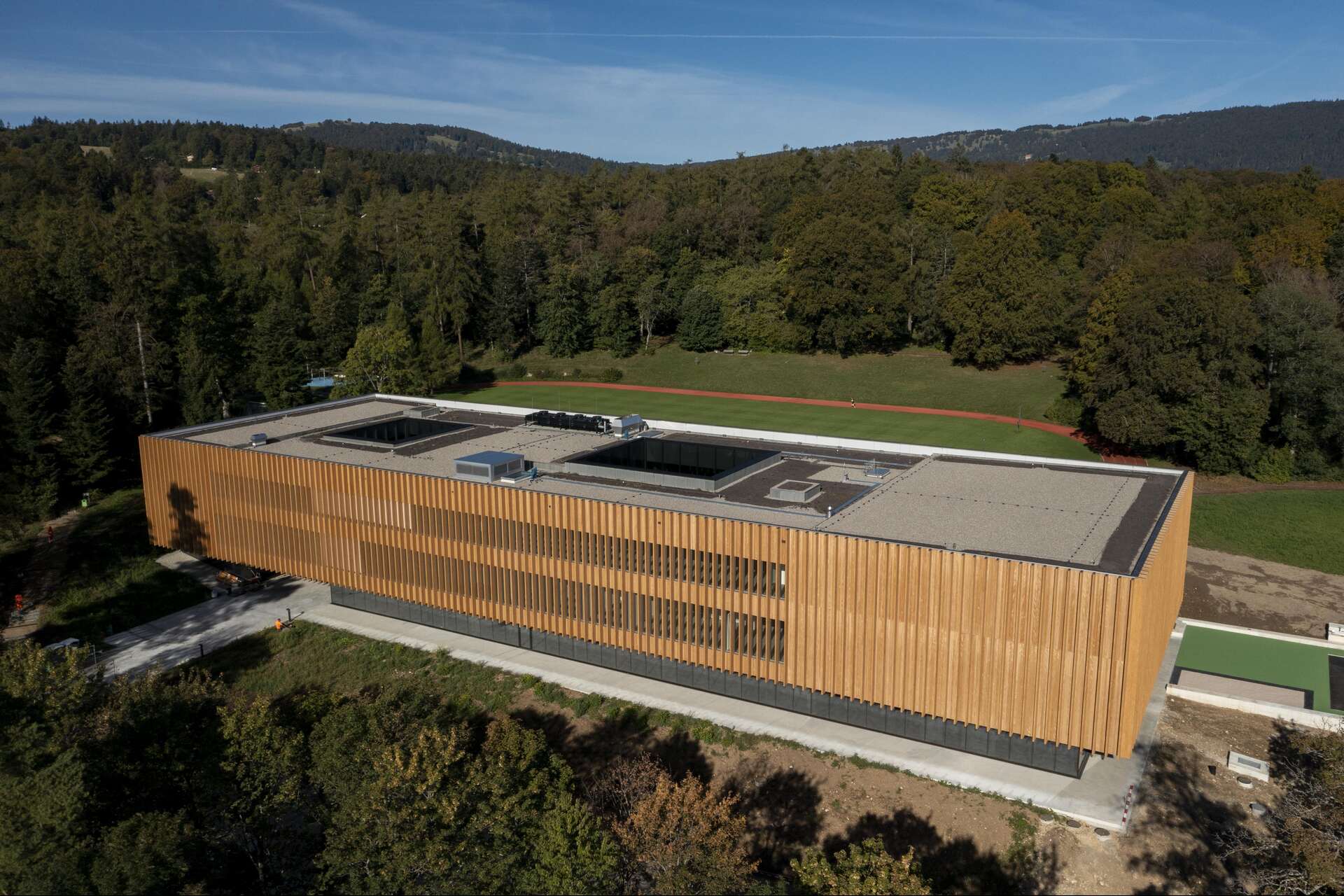 Scienze sportive: il nuovo edificio "Lärchenplatz" presso l'Ufficio Federale dello Sport a Macolin
