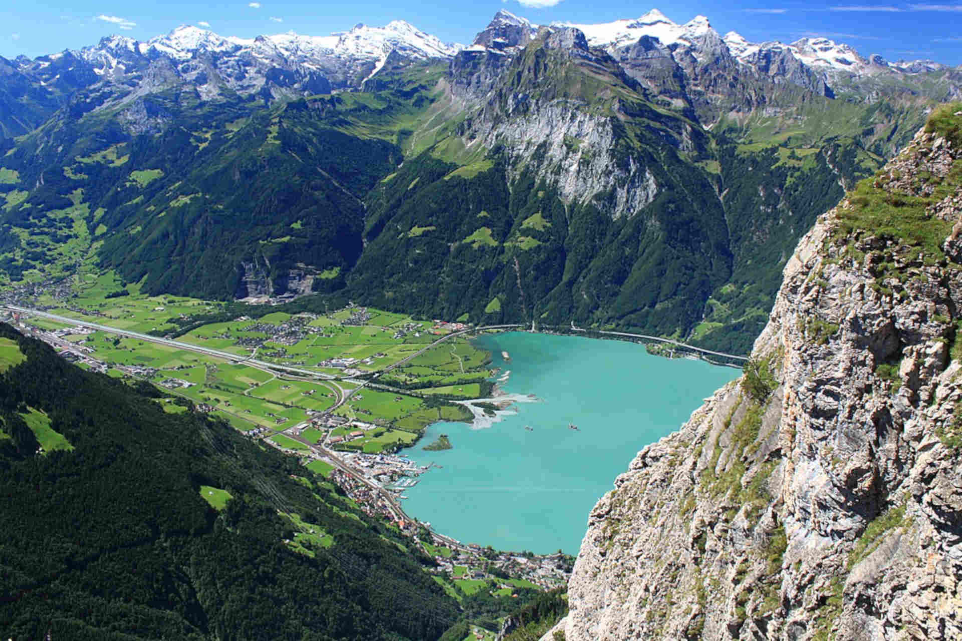 Delty jezera: obnova ústí řeky Reuss