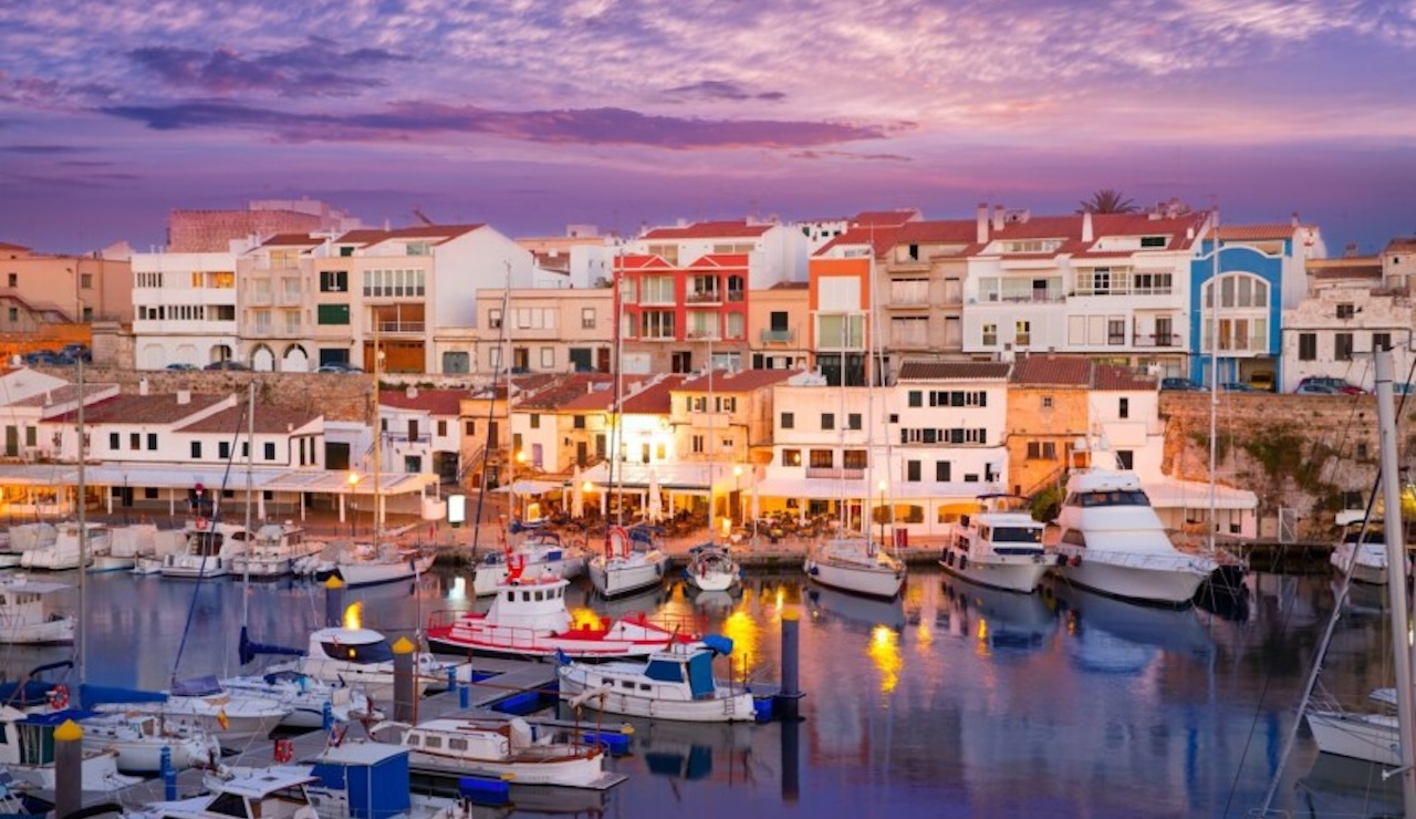 Baleár-szigetek: Menorca, Ciutadella kikötője