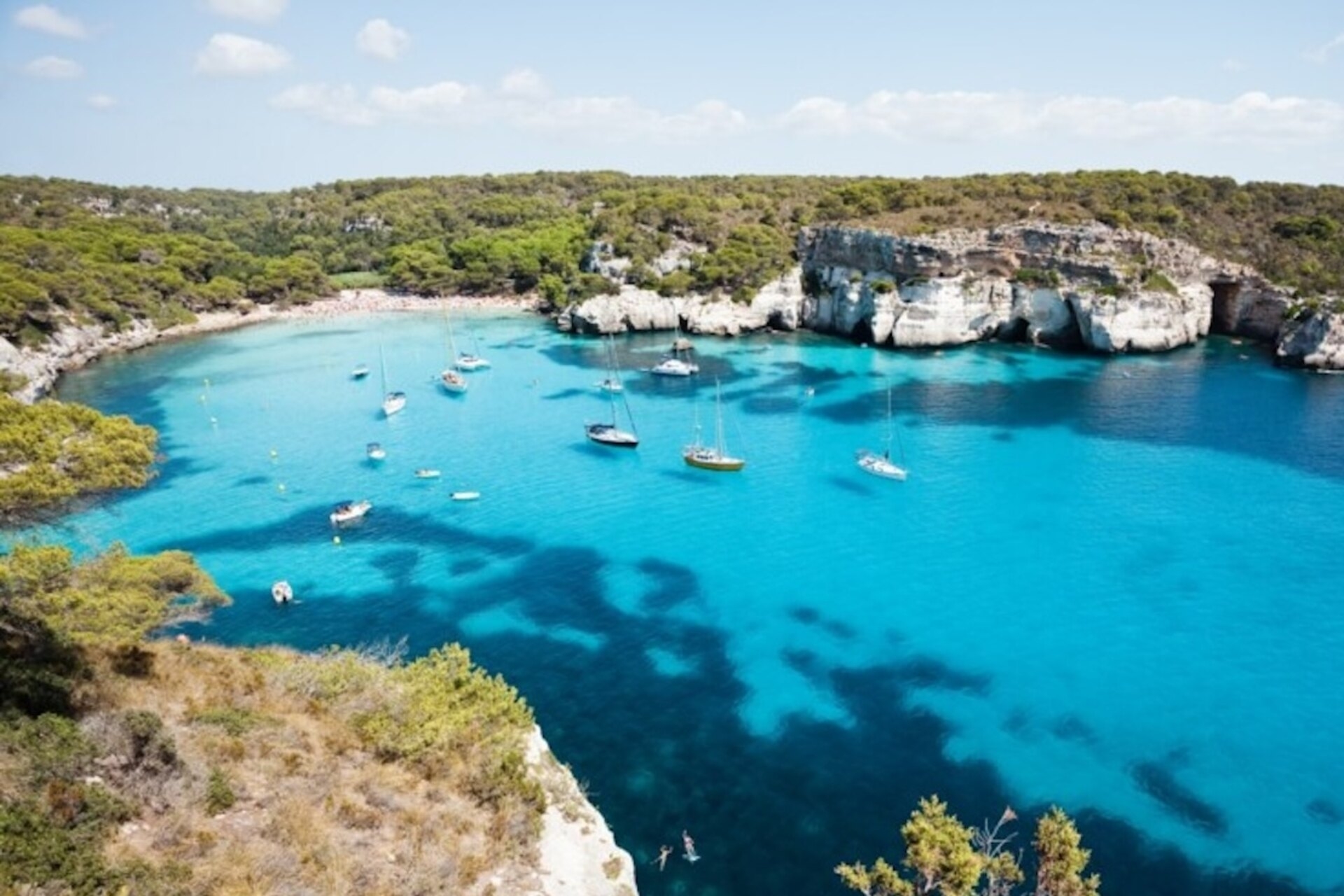 Baleár-szigetek: Menorca, Cala Macarella