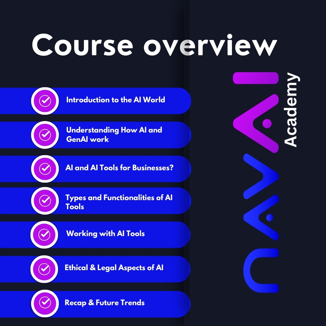 Intelligenza artificiale: la panoramica del corso "AI Tools for Businesses"