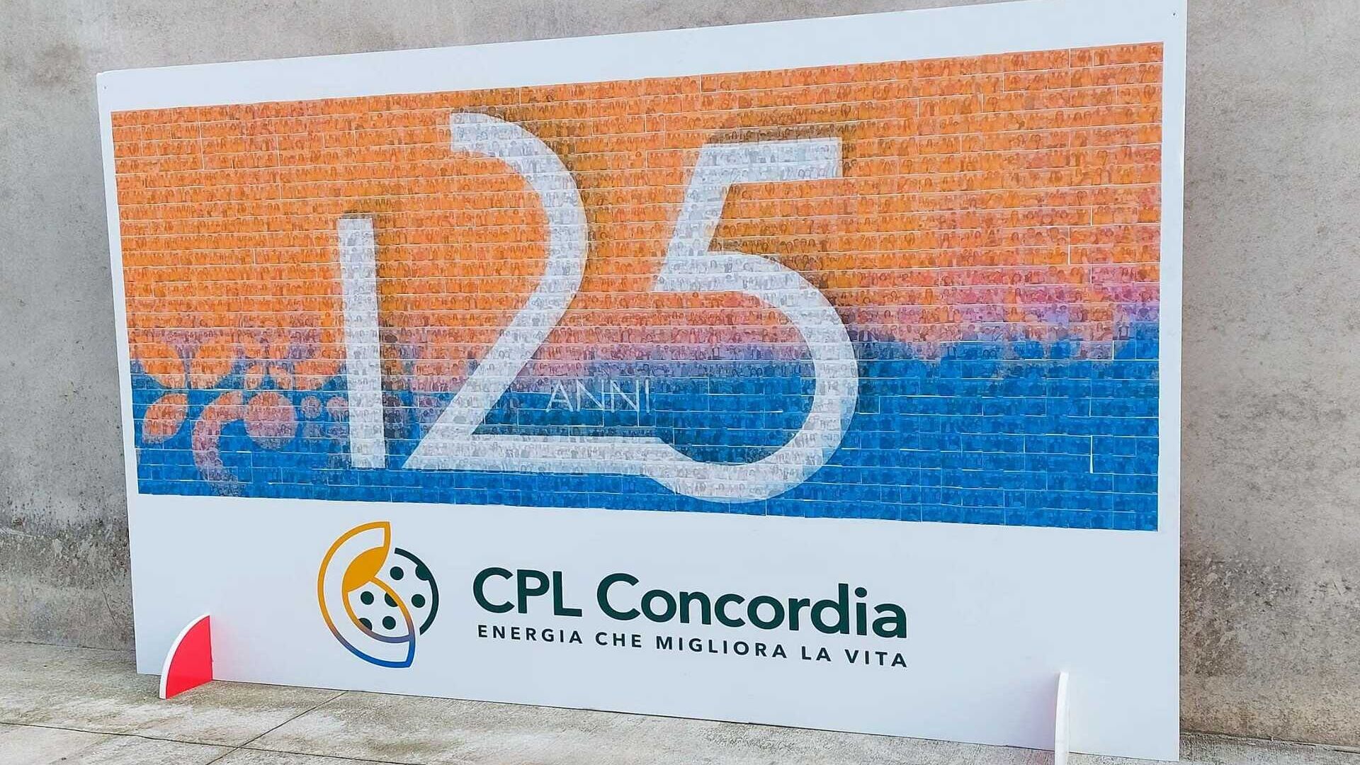 CPL Concordia: il mosaico dei dipendenti dei 125 anni